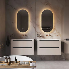 Hipp Design Phantom ovale spiegel met verlichting en verwarming