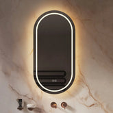 Hipp Design Phantom ovale spiegel met verlichting en verwarming