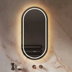 Hipp Design Phantom ovale spiegel met verlichting en verwarming