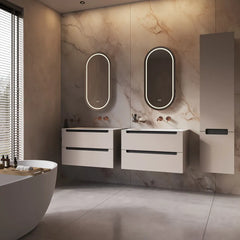 Hipp Design Phantom ovale spiegel met verlichting en verwarming