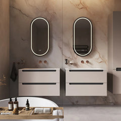 Hipp Design Phantom ovale spiegel met verlichting en verwarming