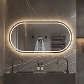 Hipp Design Phantom ovale spiegel met verlichting en verwarming