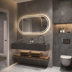 Hipp Design Phantom ovale spiegel met verlichting en verwarming