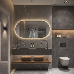 Hipp Design Phantom ovale spiegel met verlichting en verwarming