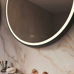 Hipp Design Phantom ronde spiegel met verlichting en verwarming