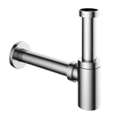 Hotbath Cobber P034 fontein sifonrond - Geborsteld Gunmetal PVD