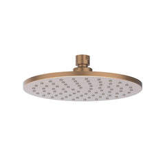 IVY Bond Regendoucheset - inbouw - 2-weg stop-omstel - 15cm plafondbuis - 20cm medium hoofddouche rond - houder met uitlaat - 150cm doucheslang - staafmodel handdouche - Geborsteld mat koper PVD