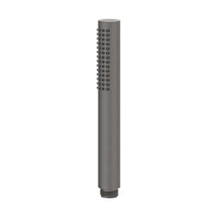 IVY Bond Regendoucheset - inbouw - 2-weg stop-omstel - 15cm plafondbuis - 25cm medium hoofddouche rond - houder met uitlaat - 150cm doucheslang - staafmodel handdouche - Geborsteld metal black PVD