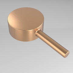 IVY Bond Regendoucheset - inbouw - 2-weg stop-omstel - 15cm plafondbuis - 25cm slim hoofddouche rond - houder met uitlaat - 150cm doucheslang - satin spray handdouche - Geborsteld mat koper PVD