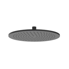 IVY Bond Rain Shower Set - built-in - 2-way stop-diverter - 15cm ceiling pipe - 30cm medium round shower head - holder with outlet - 150cm shower hose - satin spray hand shower - Matte black PVD