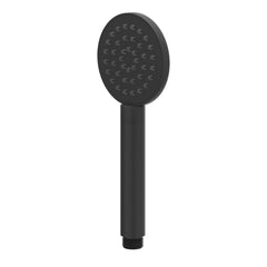 IVY Bond Rain Shower Set - built-in - 2-way stop-diverter - 40cm wall arm - 30cm medium round overhead shower - holder with outlet - 150cm shower hose - satin spray hand shower - Matt black PED