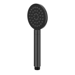 IVY Bond Regendoucheset - inbouw - 2-weg stop-omstel - 30cm plafondbuis - 20cm medium hoofddouche rond - glijstang met uitlaat - 150cm doucheslang - satin spray handdouche - Zwart chroom PVD