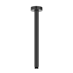 IVY Bond Regendoucheset - inbouw - symmetry - 2-weg stop-omstel - 40cm wandarm - 30cm medium hoofddouche - glijstang met uitlaat - 150cm doucheslang - satin spray handdouche - Zwart chroom PVD