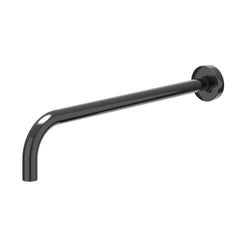 IVY Bond Regendoucheset - inbouw - symmetry - 2-weg stop-omstel - 30cm plafondbuis - 20cm medium hoofddouche - houder met uitlaat - 150cm doucheslang - staafmodel handdouche - Zwart chroom PVD