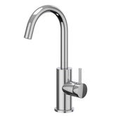 IVY Bond Basin Mixer - exposed - swivel spout - cold start - Brushed matt