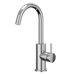 IVY Bond Basin Mixer - exposed - swivel spout - cold start - Brushed matt