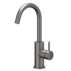 IVY Bond Basin Mixer - exposed - swivel spout - cold start - Brushed matt