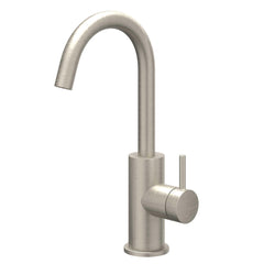 IVY Bond Basin Mixer - exposed - swivel spout - cold start - Brushed matt
