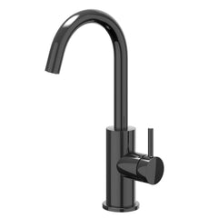 IVY Bond Basin Mixer - exposed - swivel spout - cold start - Brushed matt