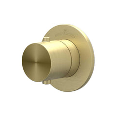 IVY Concord Afbouwdeel - voor inbouwstopkraan - Symmetry - rond rozet - RVS316