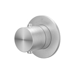 IVY Concord Afbouwdeel - voor inbouwstopkraan - Symmetry - rond rozet - RVS316