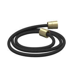 IVY Concord Regendoucheset - inbouw - symmetry - 2 stopkranen - 20cm plafondbuis - 25cm medium hoofddouche - glijstang met uitlaat - 150cm doucheslang - staafmodel handdouche - RVS316 - geborsteld mat goud PVD