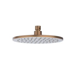 IVY Concord Regendoucheset - inbouw - symmetry - 2-weg stop-omstel - 40cm wandarm - 20cm medium hoofddouche - glijstang met uitlaat - 150cm doucheslang - staafmodel handdouche - RVS316 - geborsteld mat koper PVD