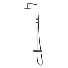 IVY Concord Regendoucheset - opbouw - 25cm medium hoofddouche - staafmodel handdouche - RVS316