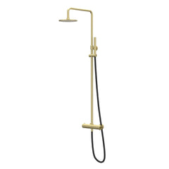 IVY Concord Regendoucheset - opbouw - 25cm medium hoofddouche - staafmodel handdouche - RVS316