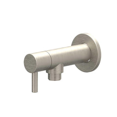 IVY Hoekstopkraan - 1/2" - 3/8 - Geborsteld nickel PVD