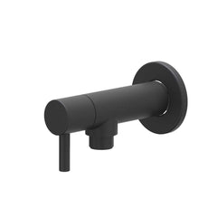 IVY Hoekstopkraan - 1/2" - 3/8 - Mat zwart PED