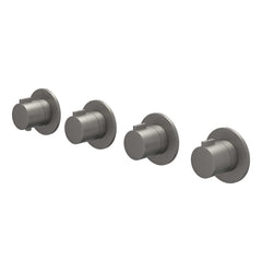 IVY Pact Afbouwdeel - voor Inbouwthermostaat - 3 stopkranen - Symmetry