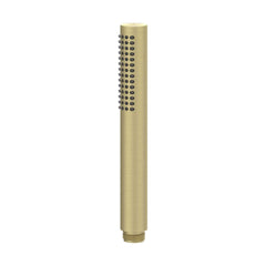 IVY Pact Regendoucheset - inbouw - 2-weg stop-omstel - 15cm plafondbuis - 25cm medium hoofddouche rond - houder met uitlaat - 150cm doucheslang - staafmodel handdouche - Geborsteld mat goud PVD
