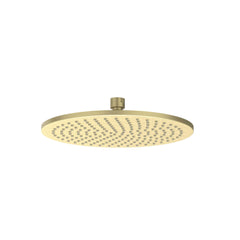 IVY Pact Regendoucheset - inbouw - 2-weg stop-omstel - 15cm plafondbuis - 25cm medium hoofddouche rond - houder met uitlaat - 150cm doucheslang - staafmodel handdouche - Geborsteld mat goud PVD