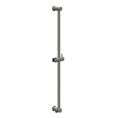 IVY Pact Regendoucheset - inbouw - 2-weg stop-omstel - 40cm wandarm - 30cm medium hoofddouche rond - glijstang met uitlaat - 150cm doucheslang - staafmodel handdouche - Geborsteld metal black PVD