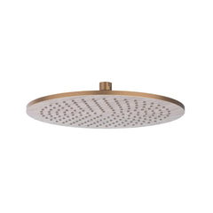 IVY Pact Rain Shower Set - concealed - 2-way stop-diverter - 15cm ceiling arm - 20cm round medium shower head - slide bar with outlet - 150cm shower hose - satin spray hand shower - Brushed matt copper PVD