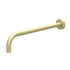 IVY Pact Regendoucheset - inbouw - 2-weg stop-omstel - 40cm wandarm - 20cm medium hoofddouche rond - houder met uitlaat - 150cm doucheslang - staafmodel handdouche - Geborsteld mat goud PVD