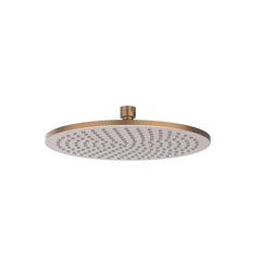 IVY Pact Regendoucheset - inbouw - 2-weg stop-omstel - 40cm wandarm - 25cm medium hoofddouche rond - houder met uitlaat - 150cm doucheslang - 3-standen handdouche - Geborsteld mat koper PVD