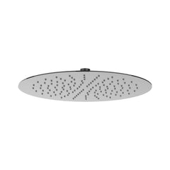 IVY Pact Regendoucheset - inbouw - 2-weg stop-omstel - 40cm wandarm - 30cm slim hoofddouche rond - houder met uitlaat - 150cm doucheslang - staafmodel handdouche - Zwart chroom PVD