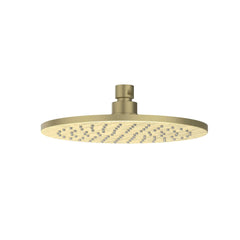 IVY Tribe Regendoucheset - inbouw - symmetry - 2 stopkranen - 20cm plafondbuis - 20cm medium hoofddouche - glijstang met uitlaat - 150cm doucheslang - staafmodel handdouche - RVS316 - geborsteld mat goud PVD