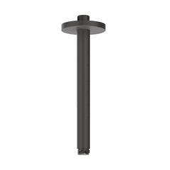 IVY Tribe Regendoucheset - inbouw - symmetry - 2 stopkranen - 40cm wandarm - 25cm medium hoofddouche - glijstang met uitlaat - 150cm doucheslang - staafmodel handdouche - RVS316 - geborsteld carbon black PVD
