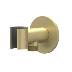 IVY Tribe Regendoucheset - inbouw - symmetry - 2 stopkranen - 30cm plafondbuis - 30cm medium hoofddouche - houder met uitlaat - 150cm doucheslang - staafmodel handdouche - RVS316 - geborsteld mat goud PVD