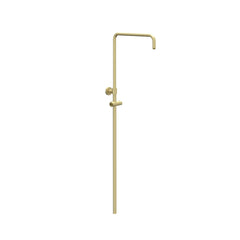IVY Tribe Regendoucheset - opbouw - 25cm medium hoofddouche - staafmodel handdouche - RVS316 - geborsteld mat goud PVD