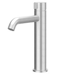 IVY Tribe Basin Mixer Tap - surface-mounted - medium height - coldstart - Stainless Steel 316