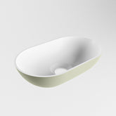 MONDIAZ POOLE solid surface opzetkom kleur Army | Talc. Afmeting 30x18x8cm