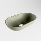 MONDIAZ POOLE solid surface opzetkom kleur Army | Army. Afmeting 30x18x8cm