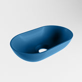 MONDIAZ POOLE solid surface opzetkom kleur Jeans | Jeans. Afmeting 30x18x8cm