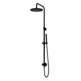 Hotbath Cobber M438 stortdoucheset, hoofddouche 30cm - doucheslang met staaf handdouche - Mat Zwart
