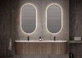 Martens Design Miramar spiegel 45x90cm - LED verlichting rondom - MIR450