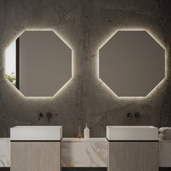 Martens & Meijer Design Stockholm spiegel - LED verlichting indirect - met verwarming